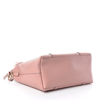 Gucci Soft Microguccissima Large Dome Satchel Soft Pink 4 of 9
