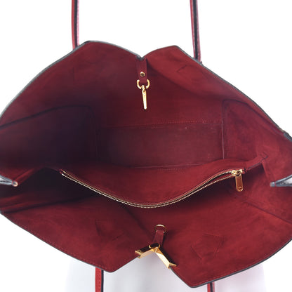 Louis Vuitton Calfskin Monogram Kimono Tote Cherry 7 of 9