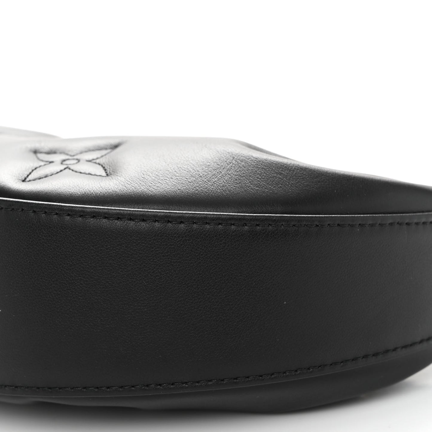 Calfskin Bubblegram Over The Moon Black