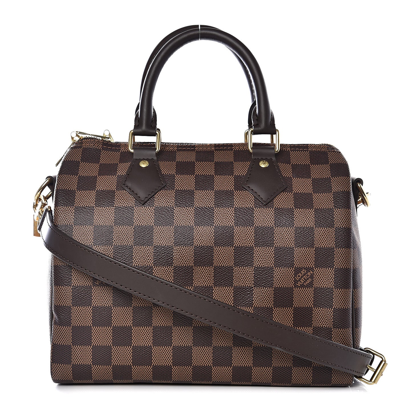 Damier Ebene Speedy Bandouliere 25