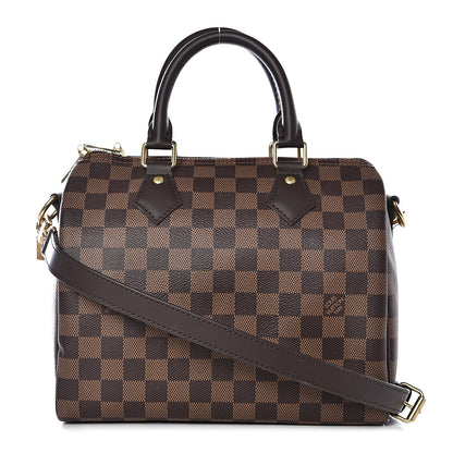 Louis Vuitton Damier Ebene Speedy Bandouliere 25 1 of 9