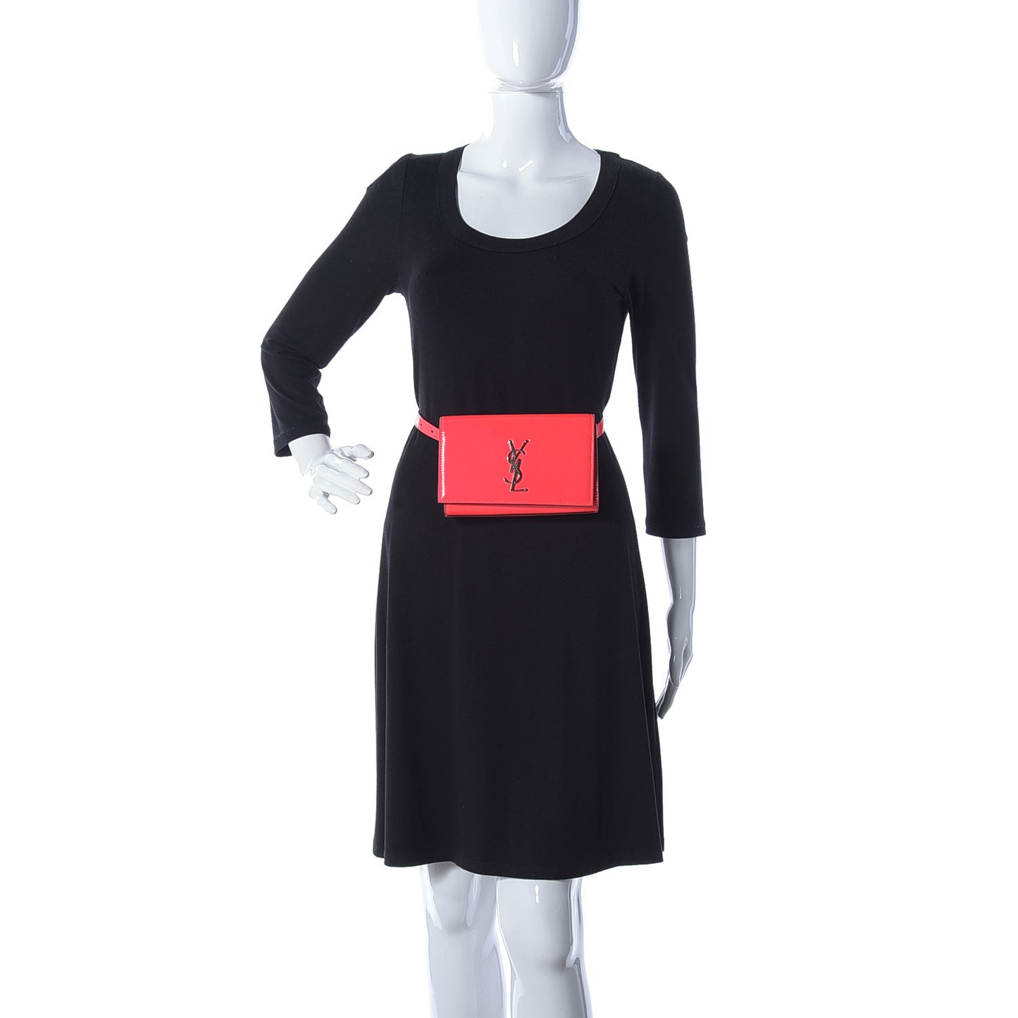 Grain De Poudre Monogram Kate Belt Bag Neon Pink