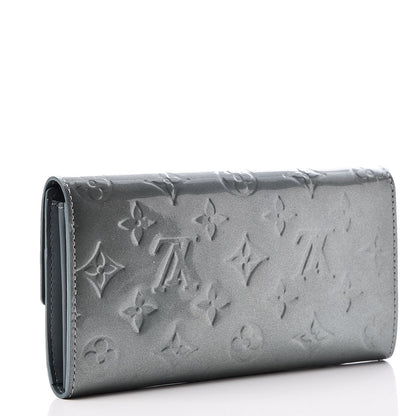 Louis Vuitton Vernis Sarah Wallet Givre 3 of 8