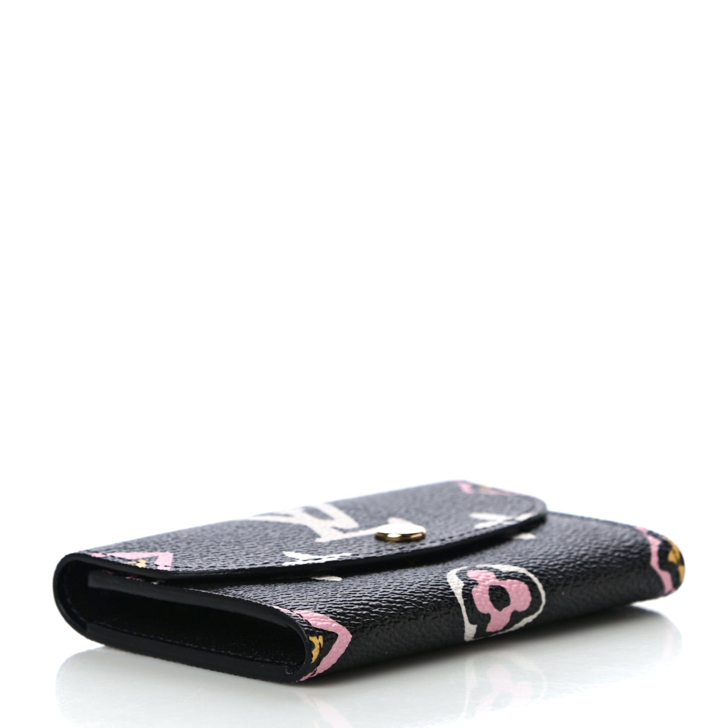 Monogram Giant Wild At Heart Rosalie Coin Purse Black
