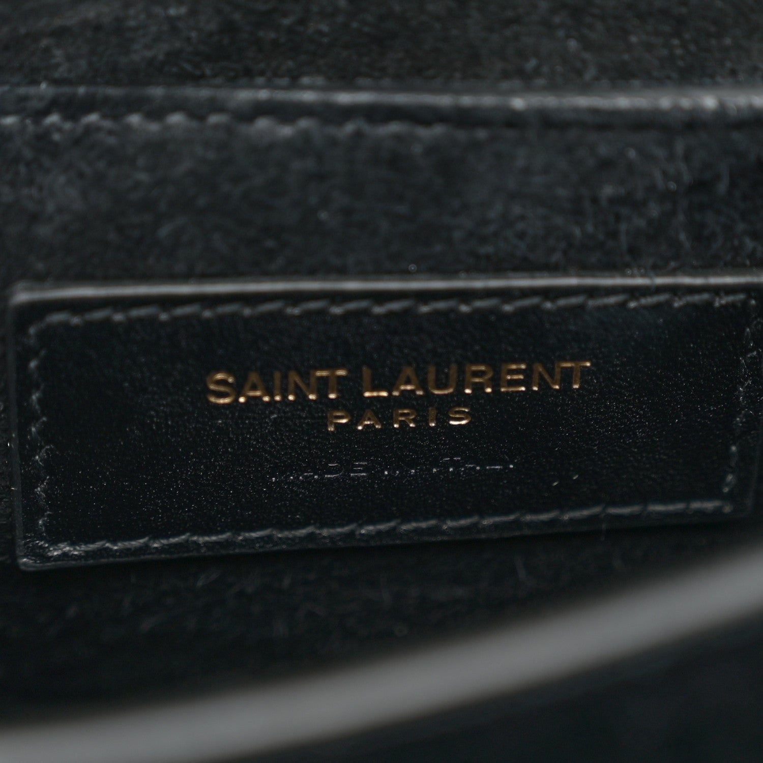 Saint Laurent Suede Leopard Print Mini Classic Monogram Cassandra Top Handle Manto Naturale Black 6 of 11