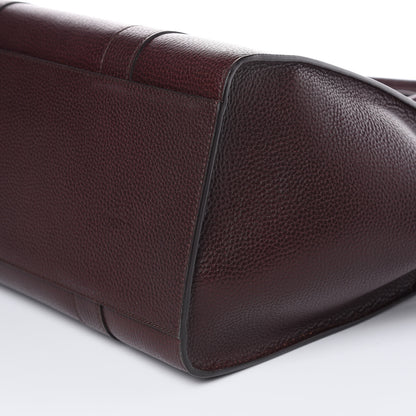 Mulberry Grain Vegetable Tanned Calfskin Zipped Bayswater Oxblood 8 of 8