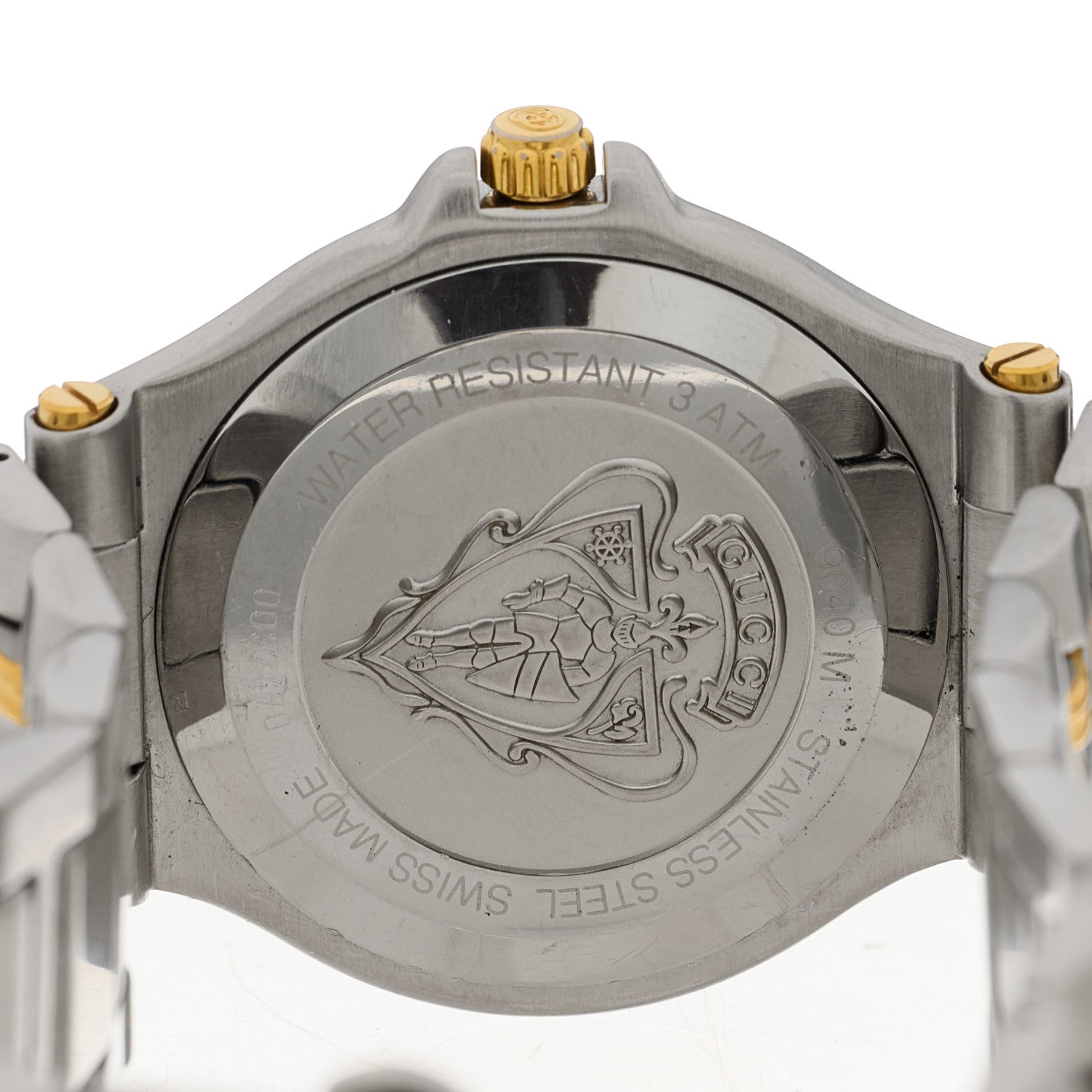 Gucci Stainless Steel 35mm 9040M Quartz Watch Black 4 of 4