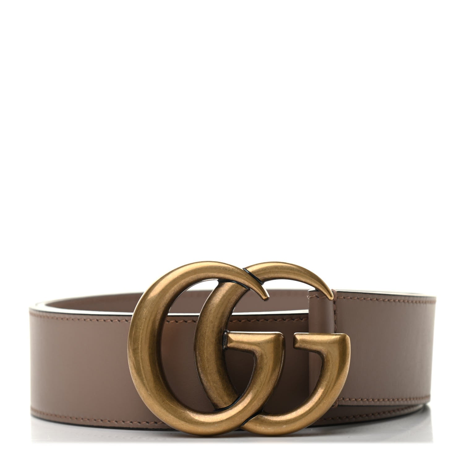 Gucci Calfskin Double G 40mm Belt 85 34 Porcelain Rose 1 of 5