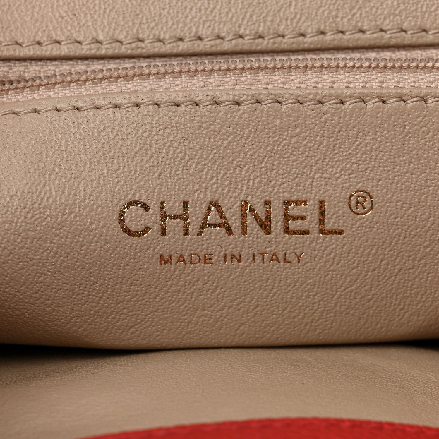 Chanel Caviar Quilted Backpack Red 6 of 10