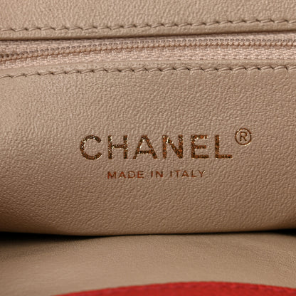 Chanel Caviar Quilted Backpack Red 6 of 10