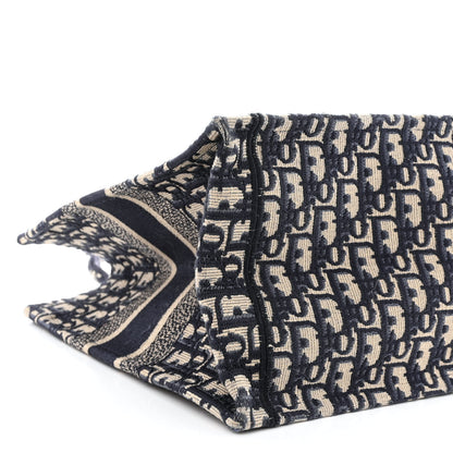Christian Dior Oblique Medium Book Tote Blue Multicolor 9 of 14