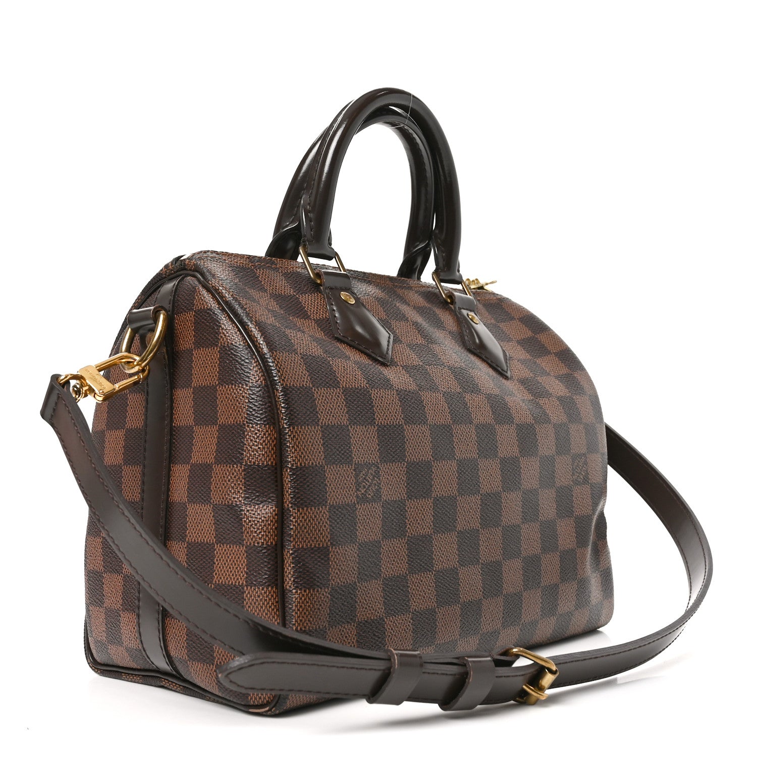 Louis Vuitton Damier Ebene Speedy Bandouliere 25 3 of 10