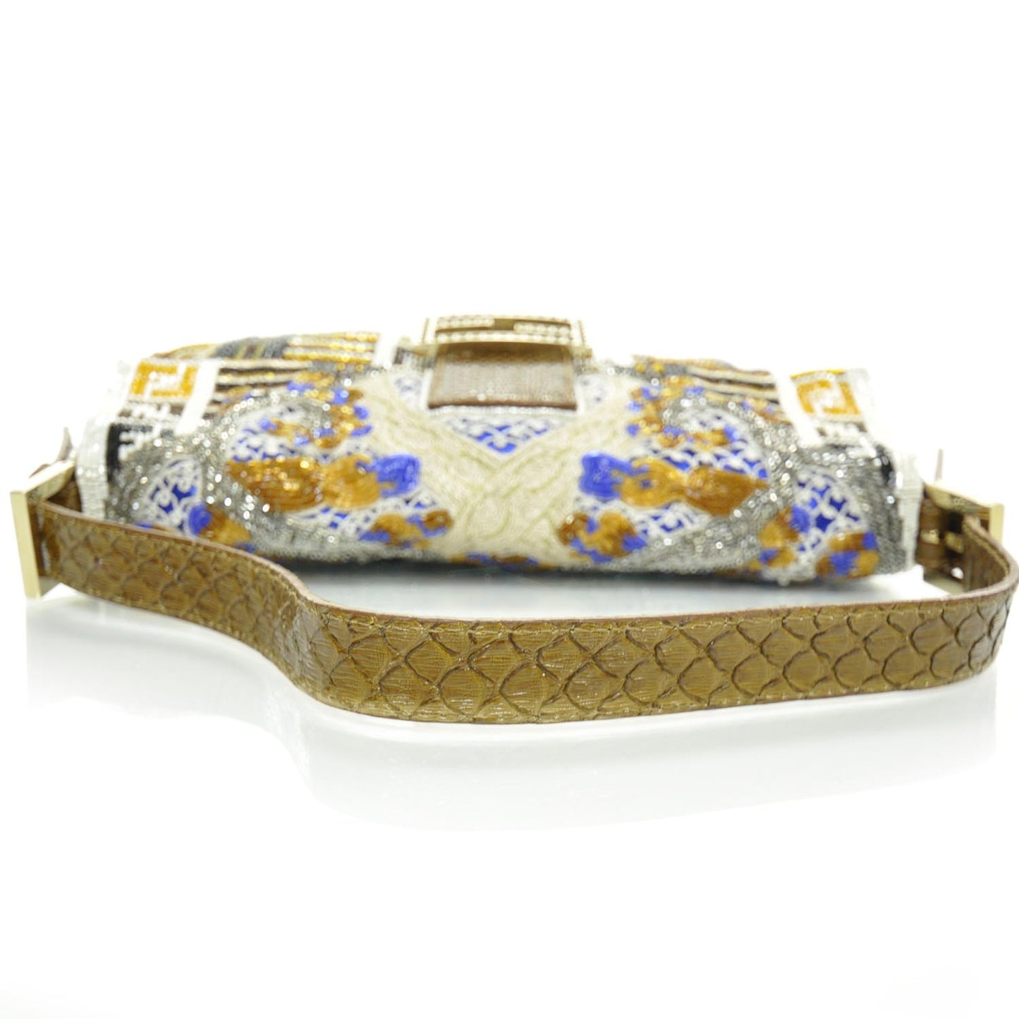 Python Crochet Beaded Baguette