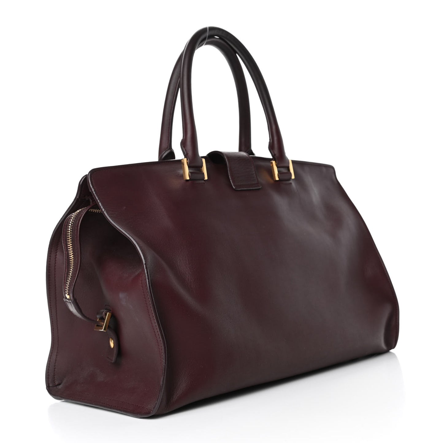 Calfskin Medium Classic Y Cabas Bordeaux