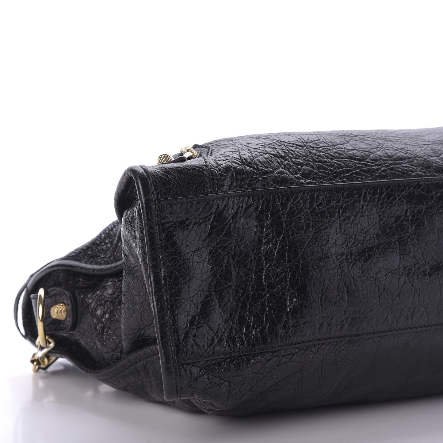 Agneau Giant 12 Gold Hardware City Black