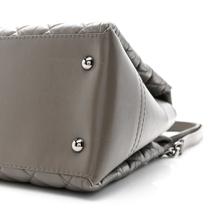 Chanel Aged Calfskin Lady Pearly Tote Grey 12 of 12