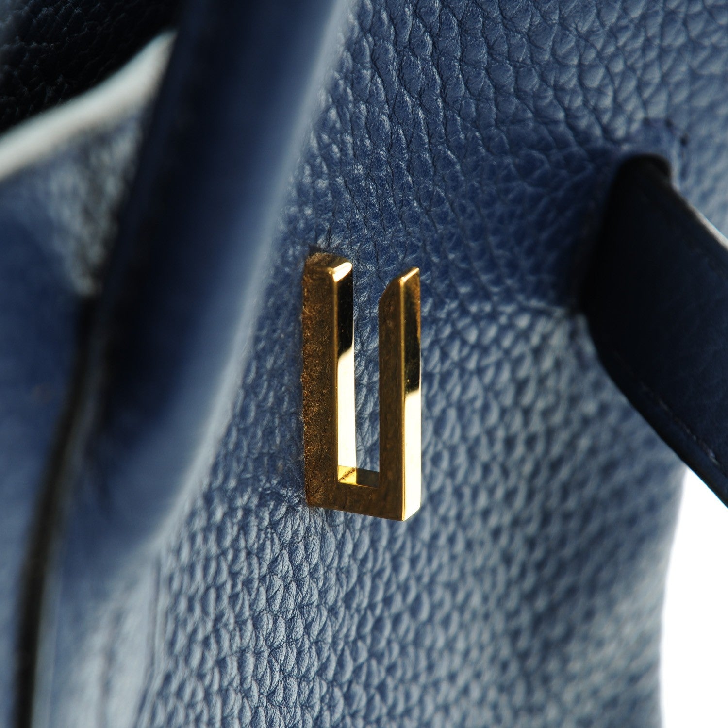 Hermes Taurillon Clemence Birkin 40 Bleu Saphir 14 of 24
