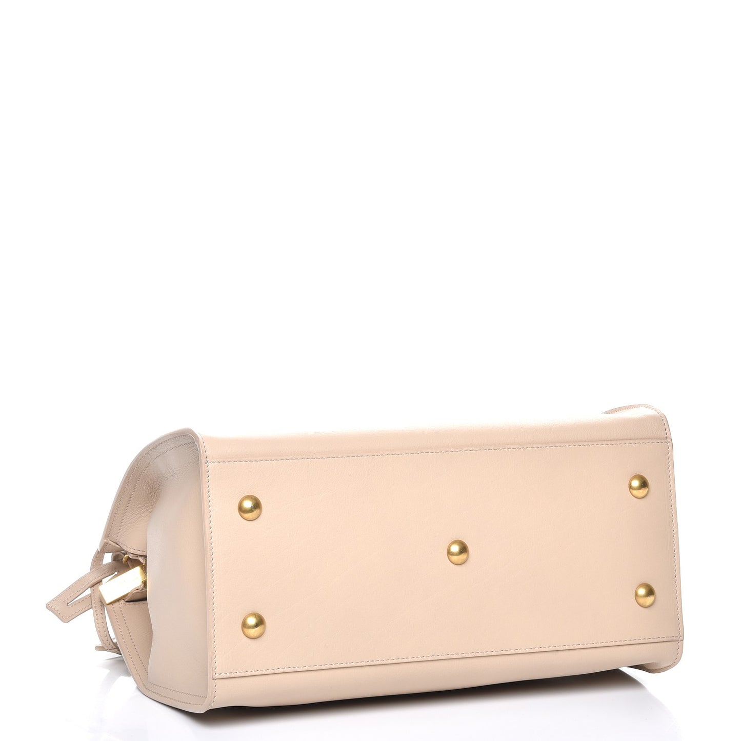 Calfskin Small Classic Y Cabas Beige