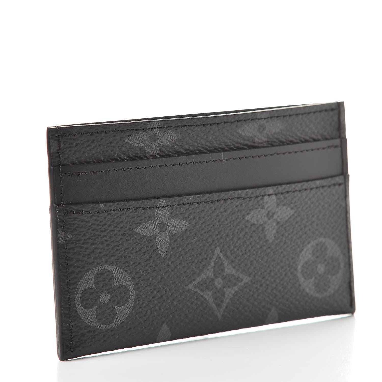 Louis Vuitton Monogram Eclipse Porte-Cartes Double Card Holder 3 of 8