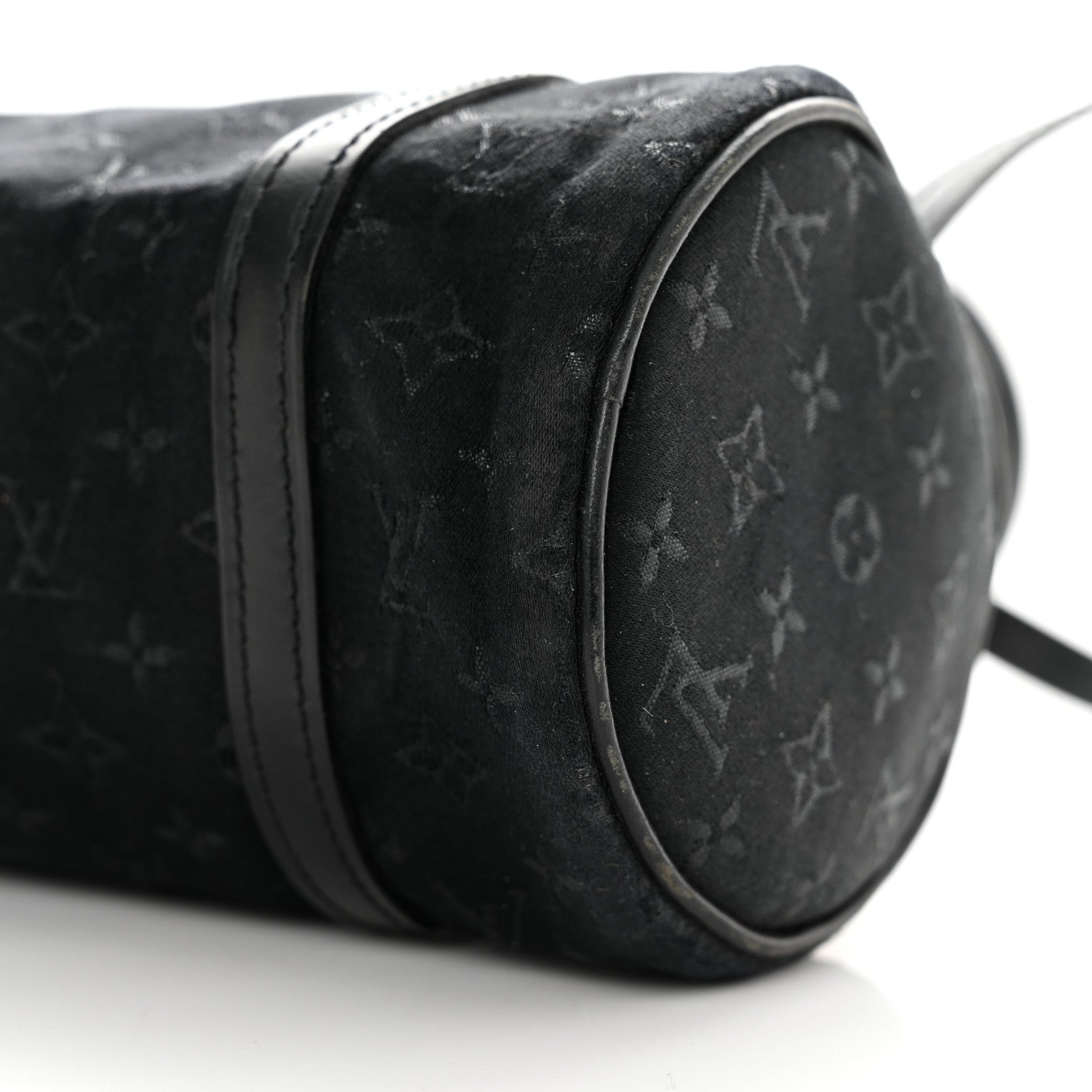 Louis Vuitton Satin Monogram Mini Papillon Black 9 of 9