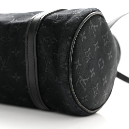 Louis Vuitton Satin Monogram Mini Papillon Black 9 of 9
