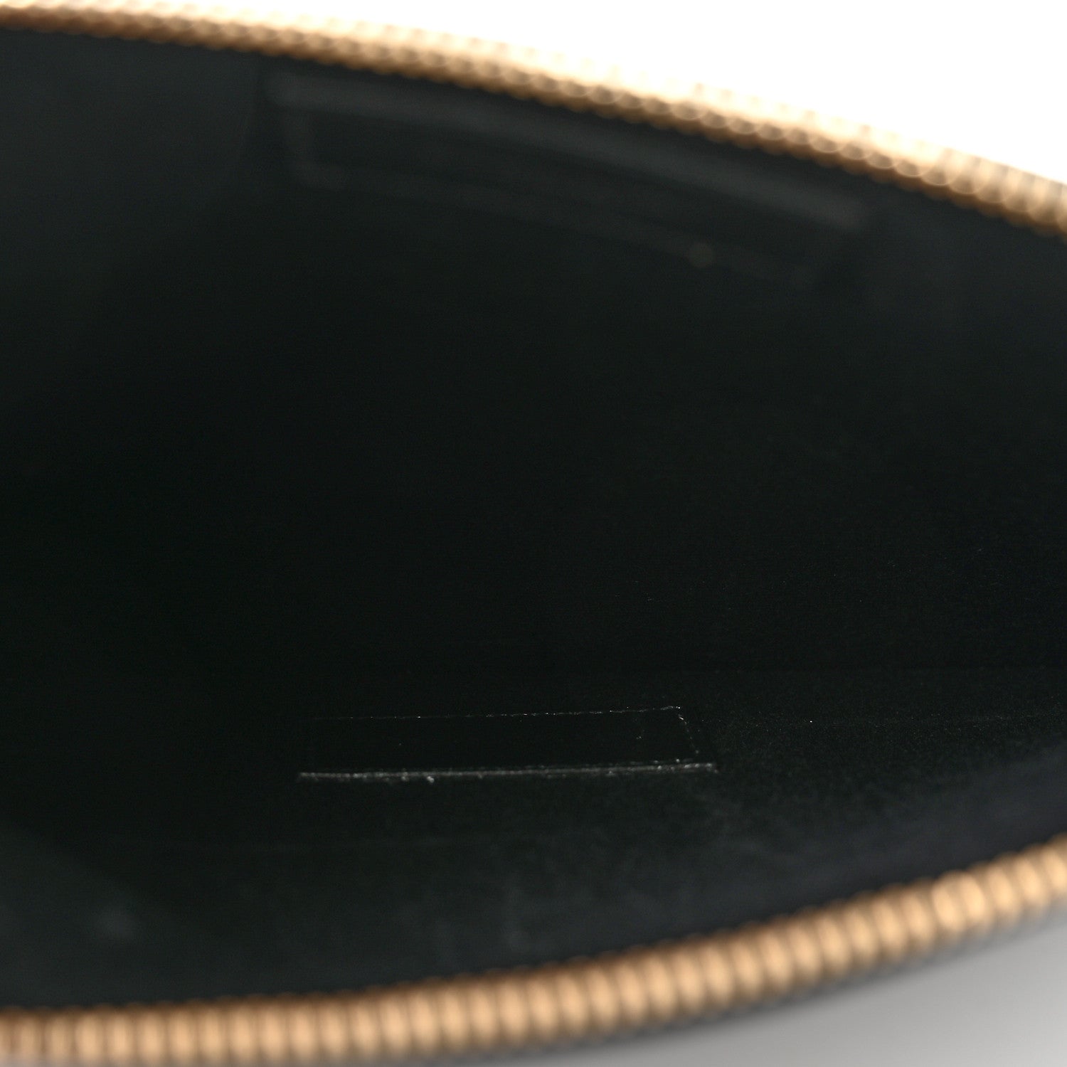 Saint Laurent Calfskin Medium Zip Clutch Black 5 of 7