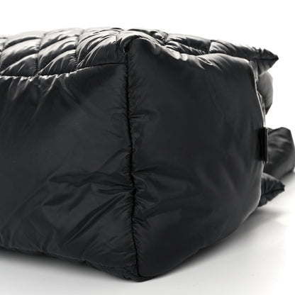 Chanel Nylon Coco Cocoon Zipped Tote Black 10 of 10