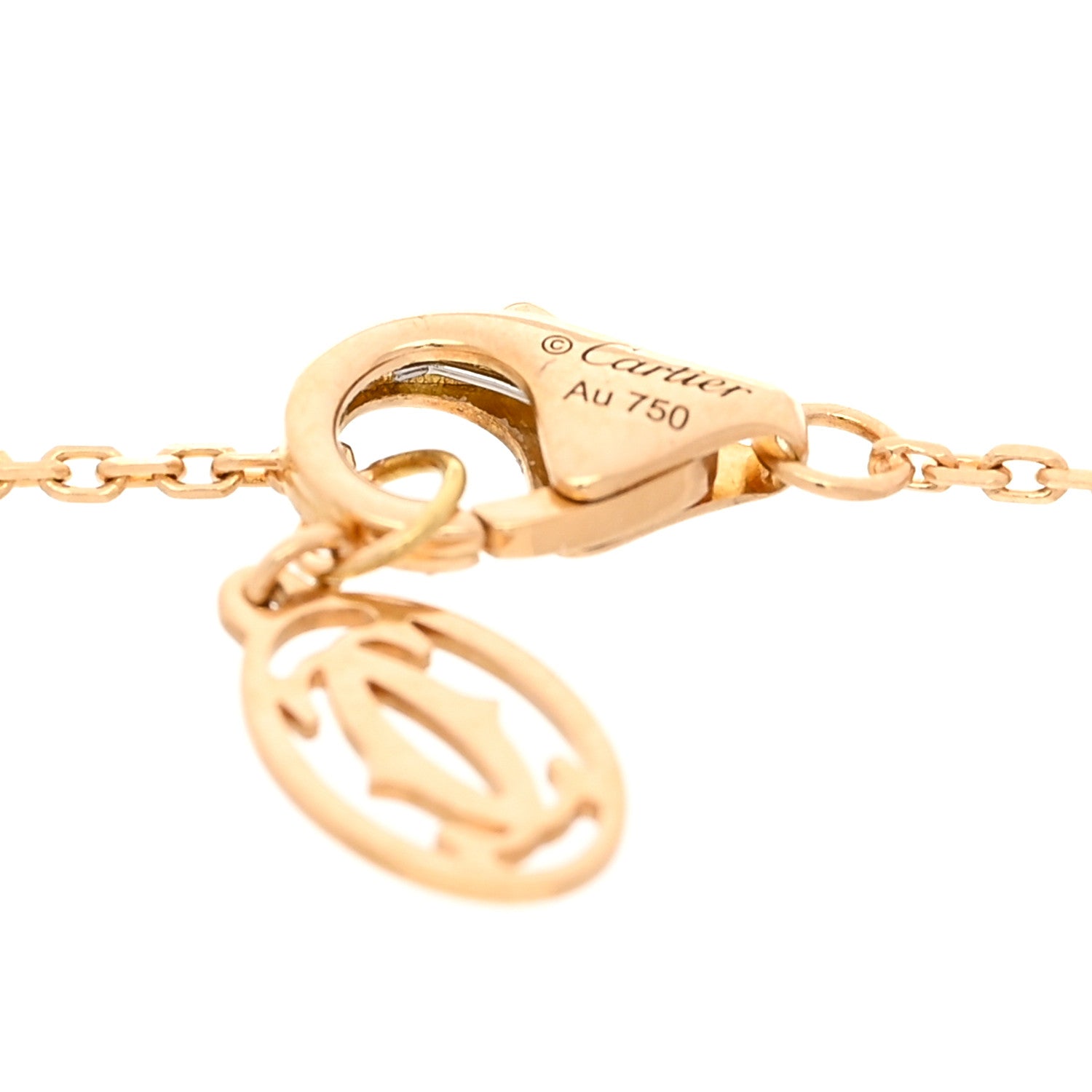 Cartier 18K Yellow Gold Diamond XS D'Amour Bracelet 4 of 6