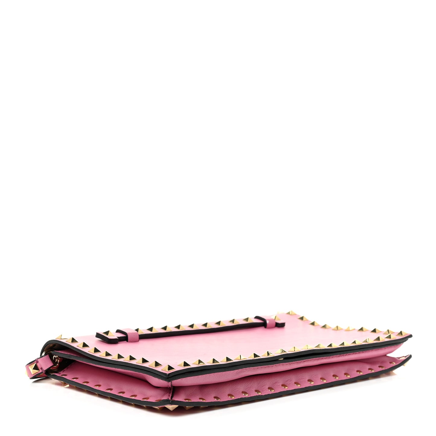 Nappa Rockstud Wristlet Clutch Ninphea