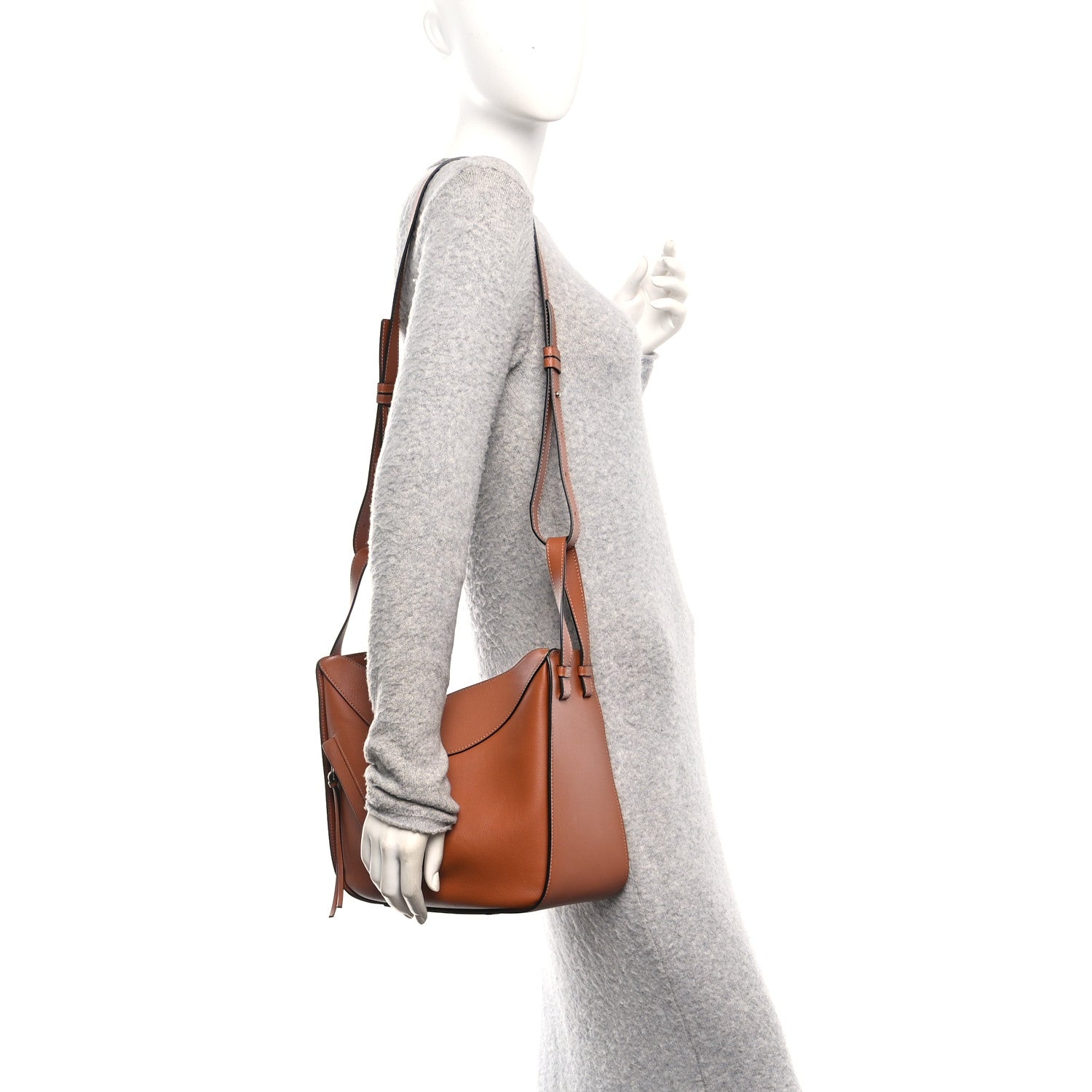 Loewe Calfskin Small Hammock Shoulder Bag Tan 2 of 10