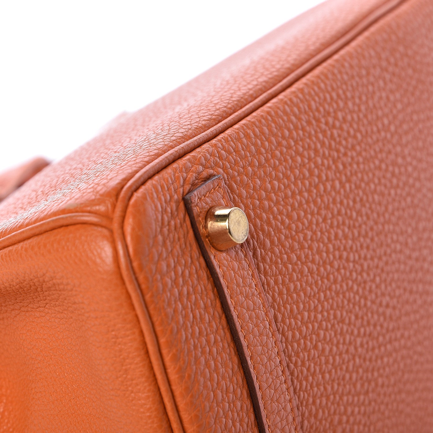Hermes Togo Birkin 30 Orange 7 of 38