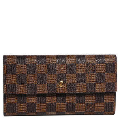 Louis Vuitton Damier Ebene Porte Tresor International Wallet 1 of 7