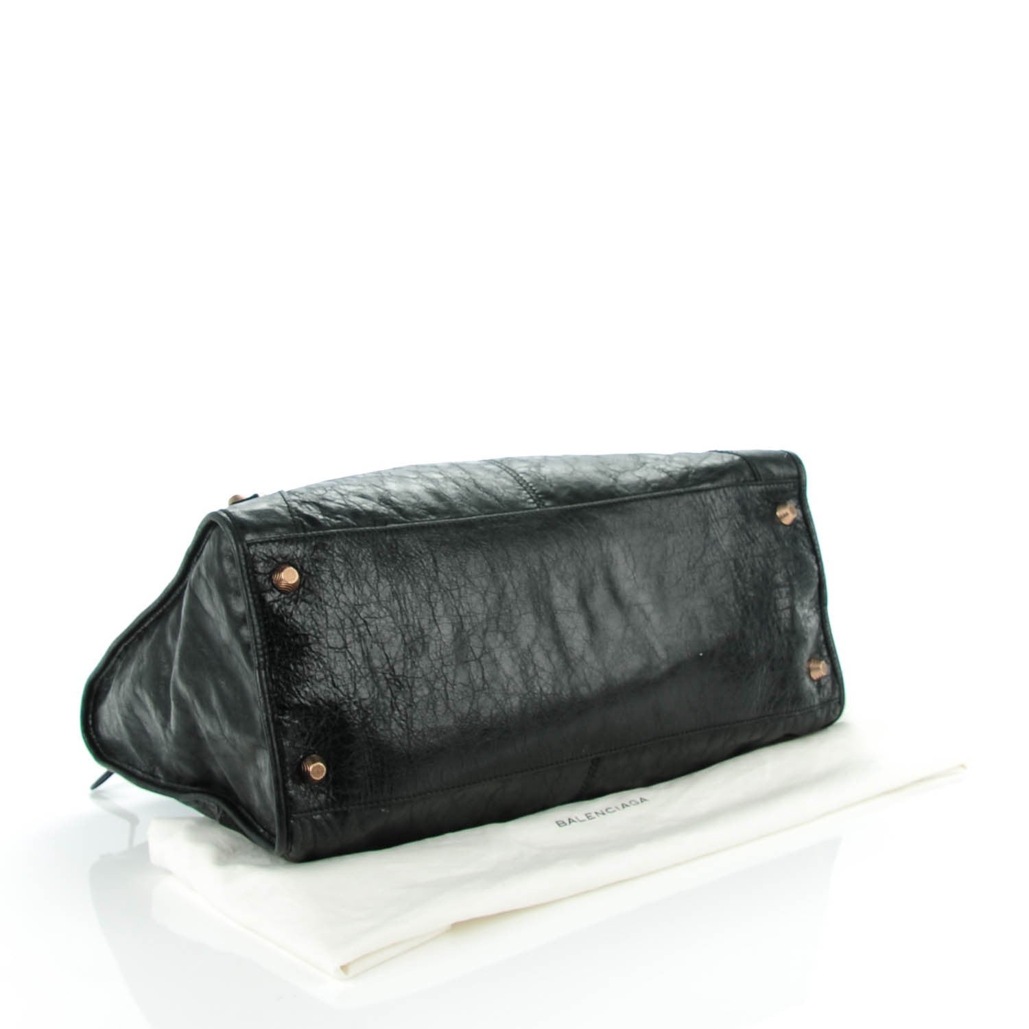 Balenciaga Agneau Giant 21 Rose Gold Hardware Work Black 4 of 7