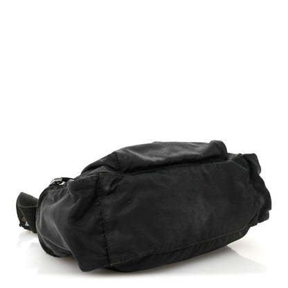 Prada Tessuto Nylon Saffiano Small Vela Messenger Black 4 of 16