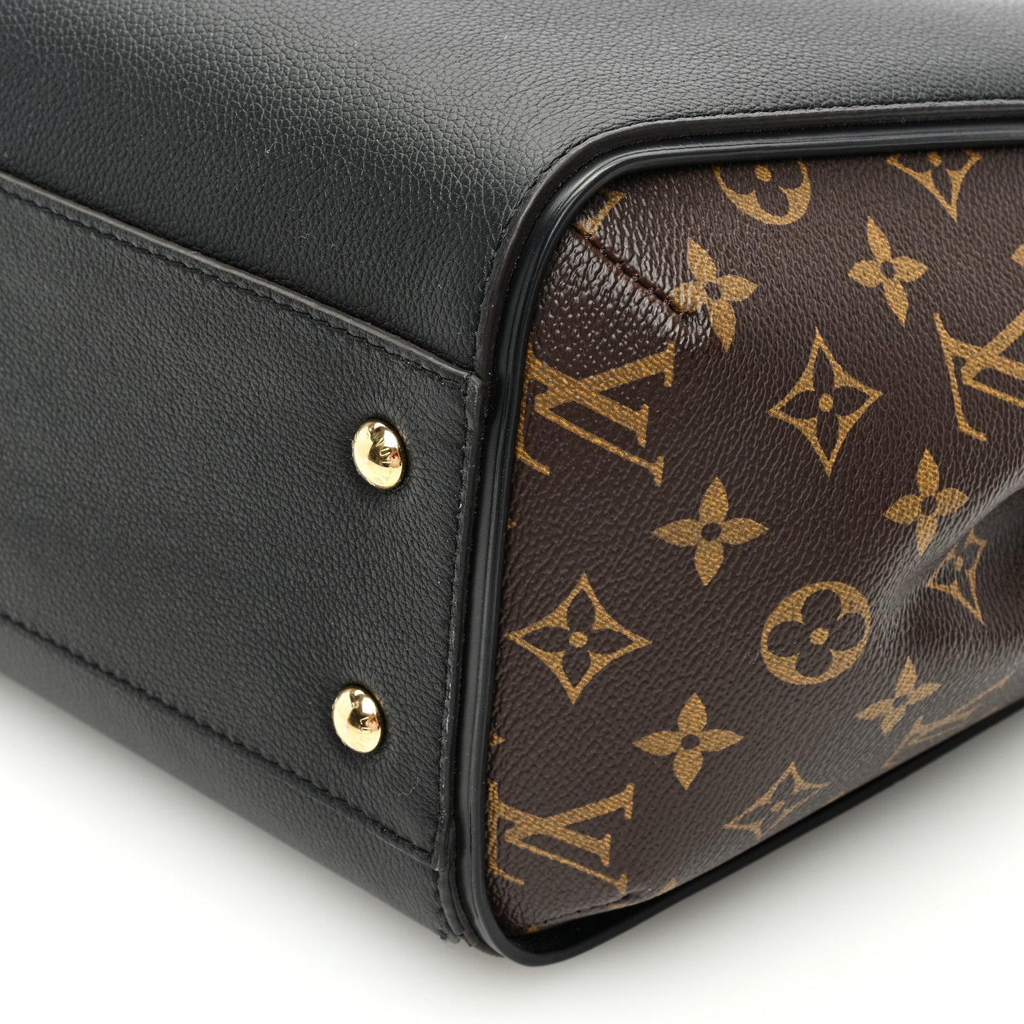 Calfskin Monogram Kimono Tote Black
