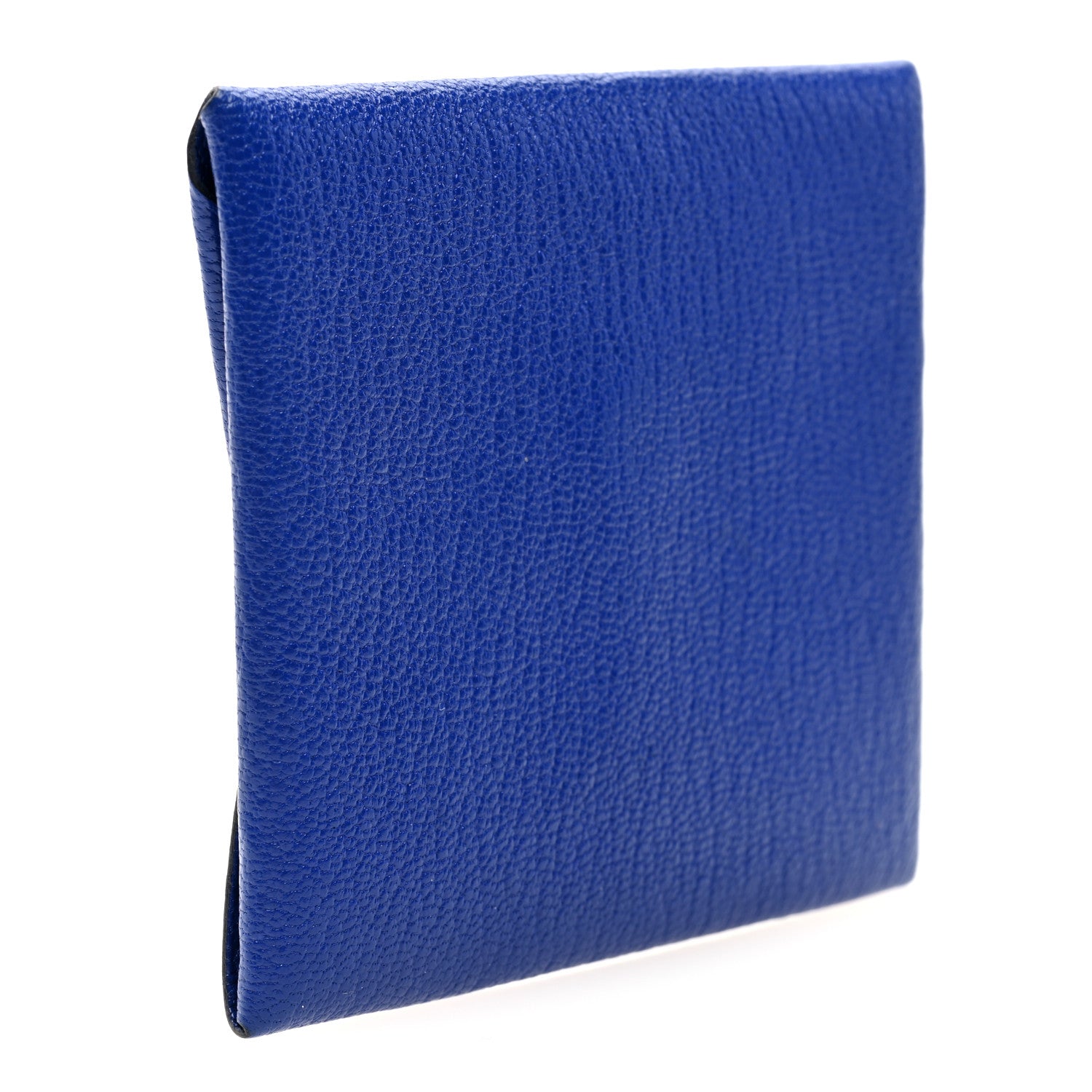 Hermes Chevre Mysore Bastia Coin Purse Bleu Electrique 3 of 7