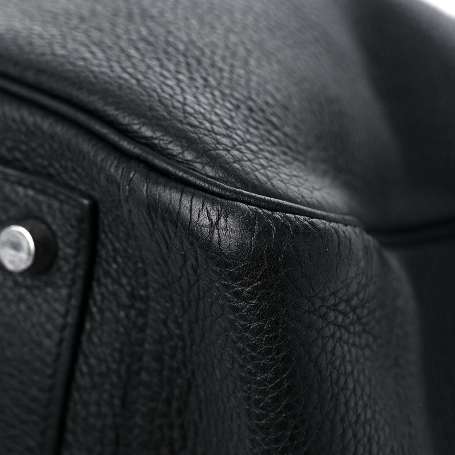 Hermes Taurillon Clemence Lindy 45 Black 11 of 11