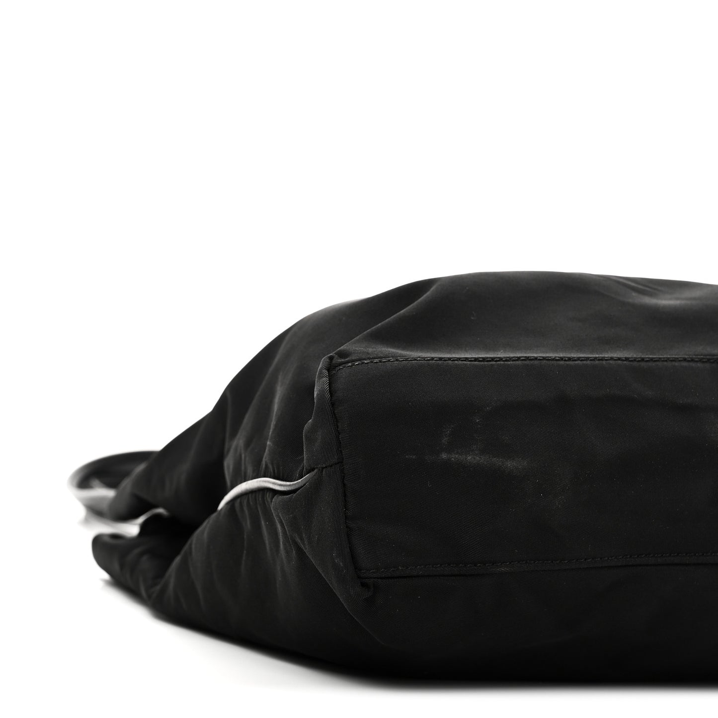 Tessuto Nylon Saffiano Tote Black