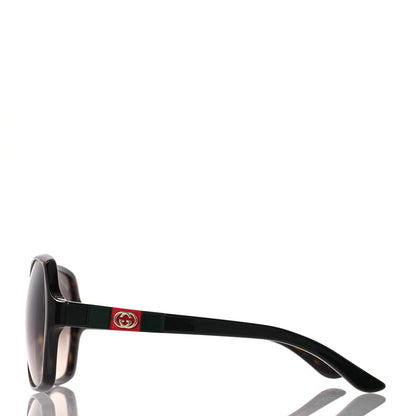Gucci Acetate Shell Web GG 3538/S Sunglasses Tortoise 3 of 8