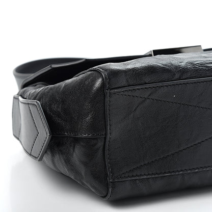 Givenchy Crinkled Patent Calfskin Small ID Flap Black 7 of 8