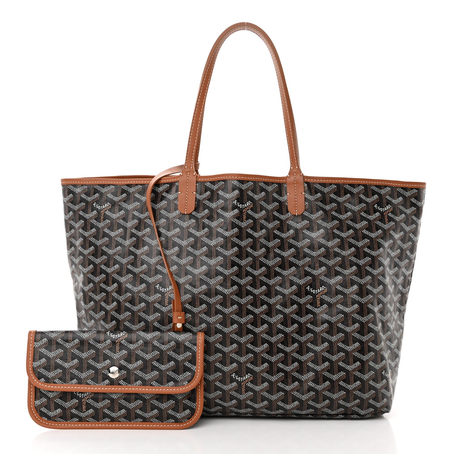 Goyard Goyardine Saint Louis PM Black Gold 3 of 16