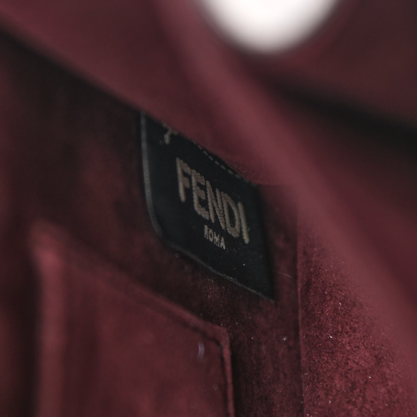 Vitello Liberty Studded Small Kan I Shoulder Bag Bordeaux Multicolor