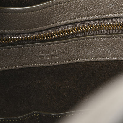 Celine Soft Grained Calfskin Small Belt Cabas Phantom Taupe 6 of 10