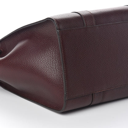Mulberry Grain Vegetable Tanned Calfskin Zipped Bayswater Oxblood 8 of 12