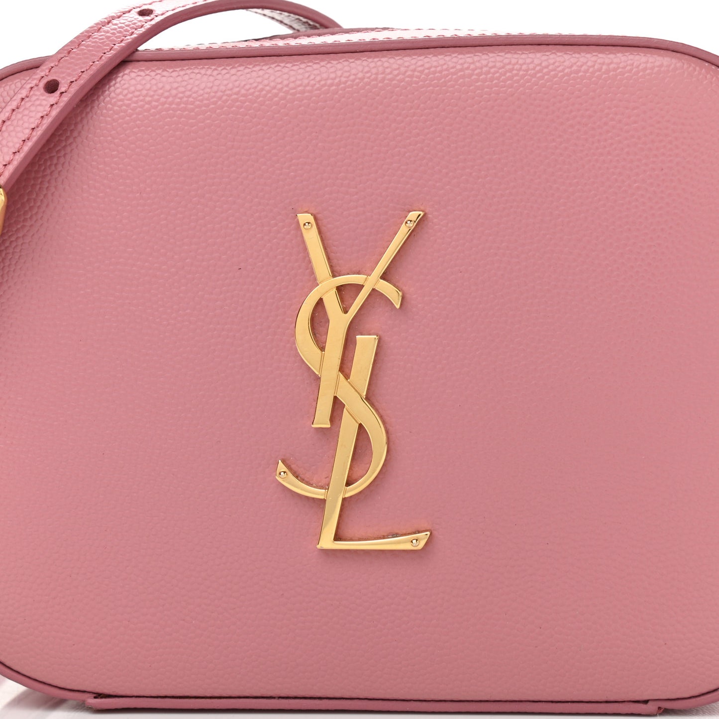 Grain De Poudre Small Classic Monogram Camera Bag Old Rose