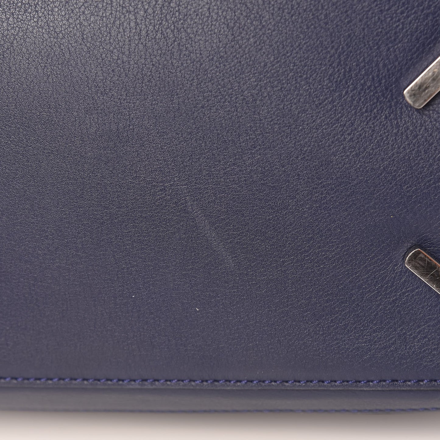 Calfskin Medium Puzzle Bag Marine