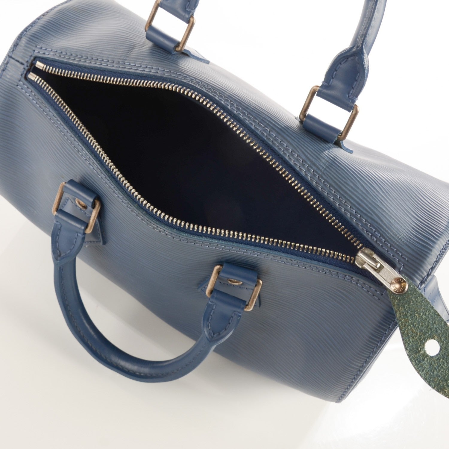 Louis Vuitton Epi Speedy 25 Myrtille 5 of 7