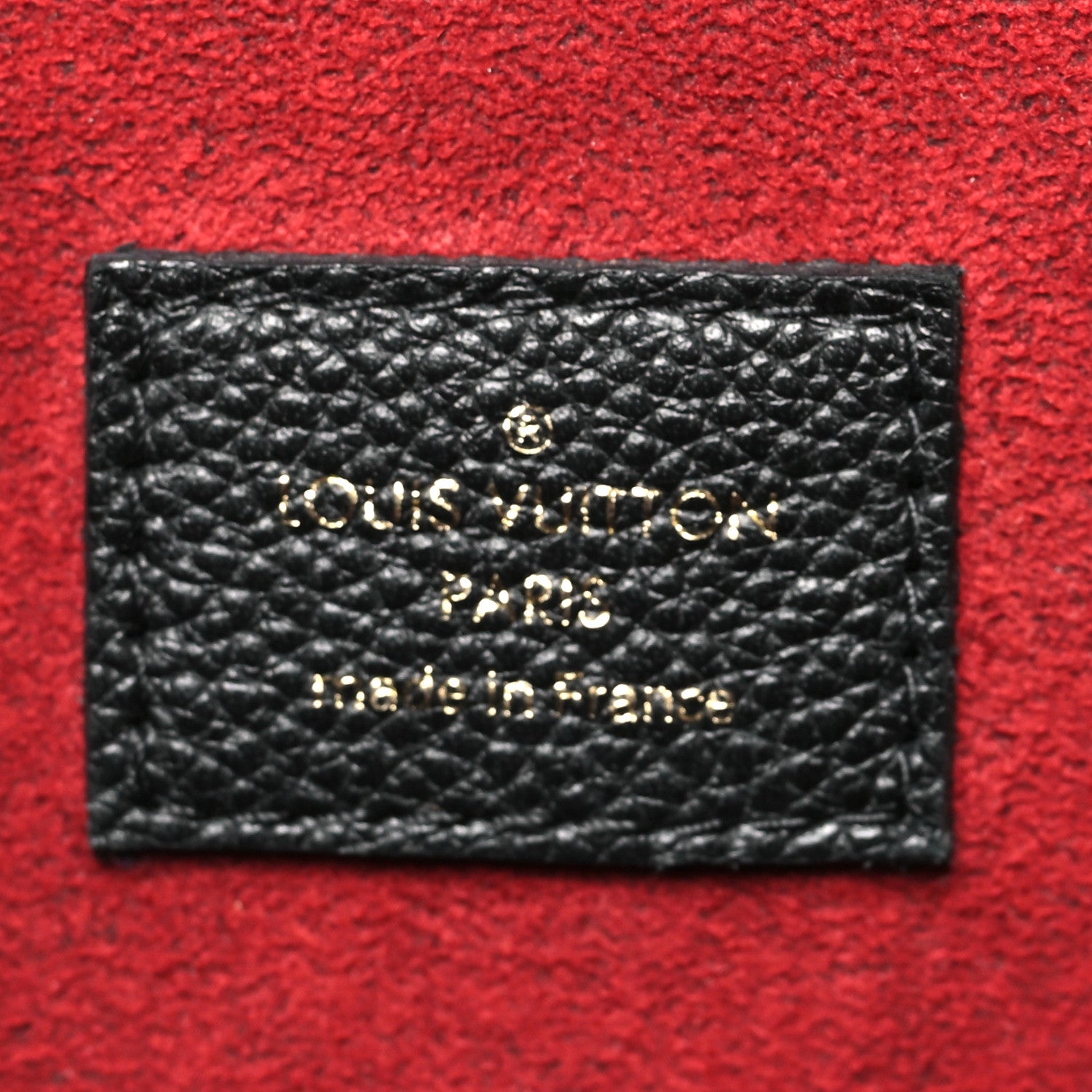 Louis Vuitton Empreinte Monogram Giant Pochette Metis Black Beige 6 of 10