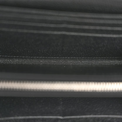 Saint Laurent Grained Calfskin Rive Gauche Classic Large Wallet Black 5 of 9