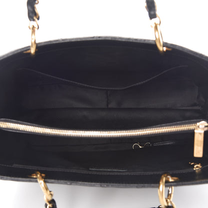 Chanel Caviar Quilted Grand Shopping Tote GST Black 5 of 16